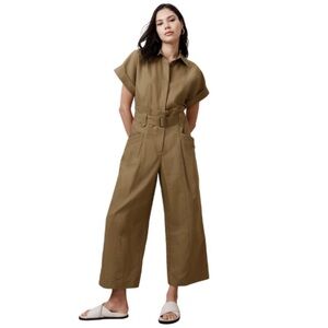 Like New Banana Republic Factory Linen Blend Jumpsuit